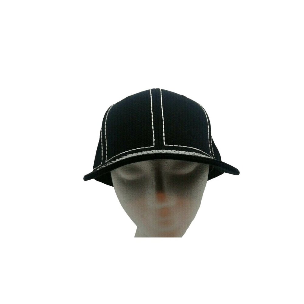 Hatco Premium Headwear Black Snapback Hat